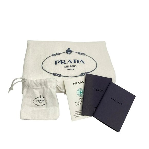 PRADA Re-Edition 1978 1BH218 Brown Nylon Saffiano Leather - Shoulder Bag - Picture 16 of 16